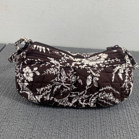 Vera Bradley Imperial Toile Crossbody Bag Womens Small Retired Quilted Pleated - Picture 9 of 16